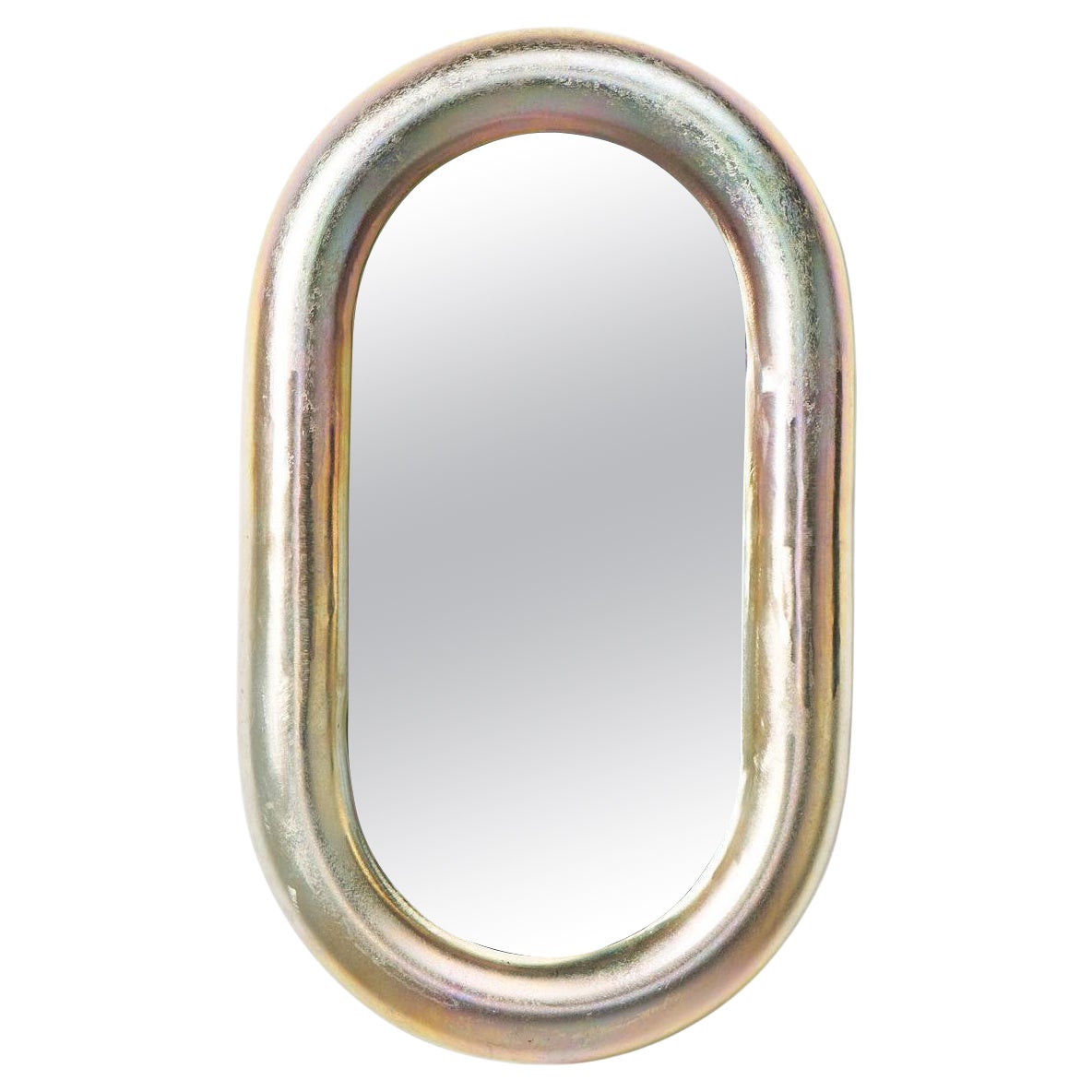 Miroir Curva zinc en vente