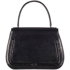 Vintage Delvaux No. 27 "Opale" Handbag in Leather, 1965