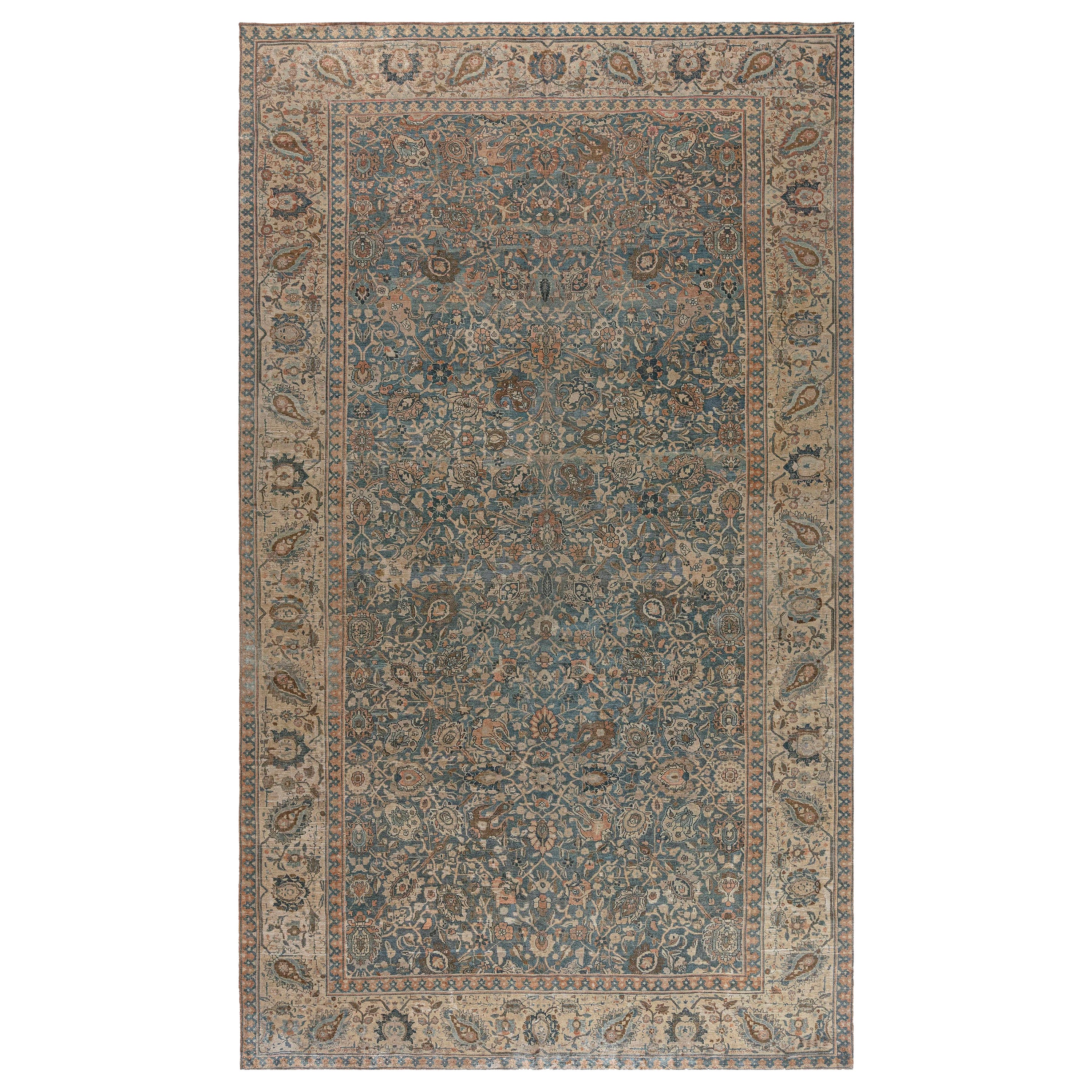 Antique Persian Tabriz Rug