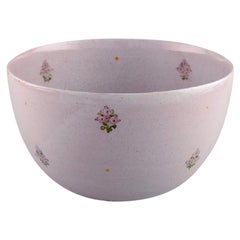 Bjørn Wiinblad, Early and Rare Unique Bowl in Glazed Ceramics