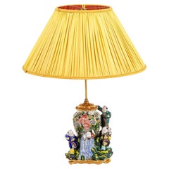 Lamp in Porcelain of Samson, 1950s