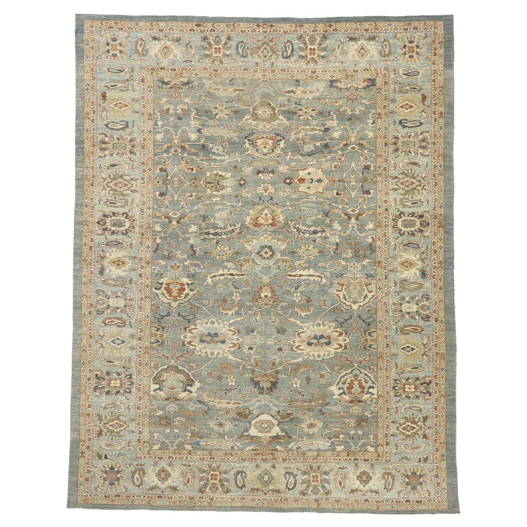 Nouveau tapis persan contemporain Sultanabad de style moderne