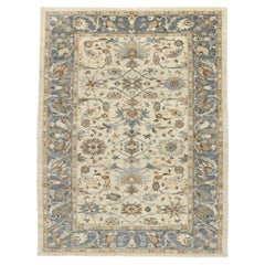 Nouveau tapis persan contemporain Sultanabad de style moderne transitionnel