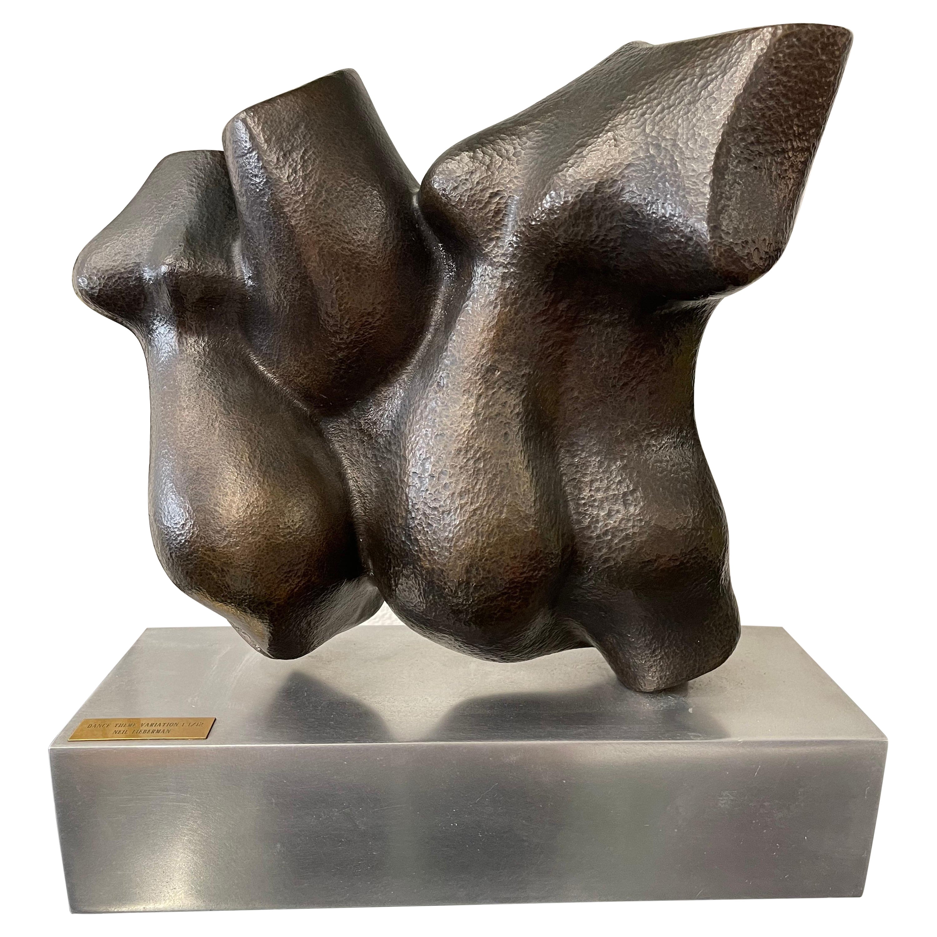 Neil Lieberman Bronze „Tanzthema Variation 1“ von Neil Lieberman im Angebot