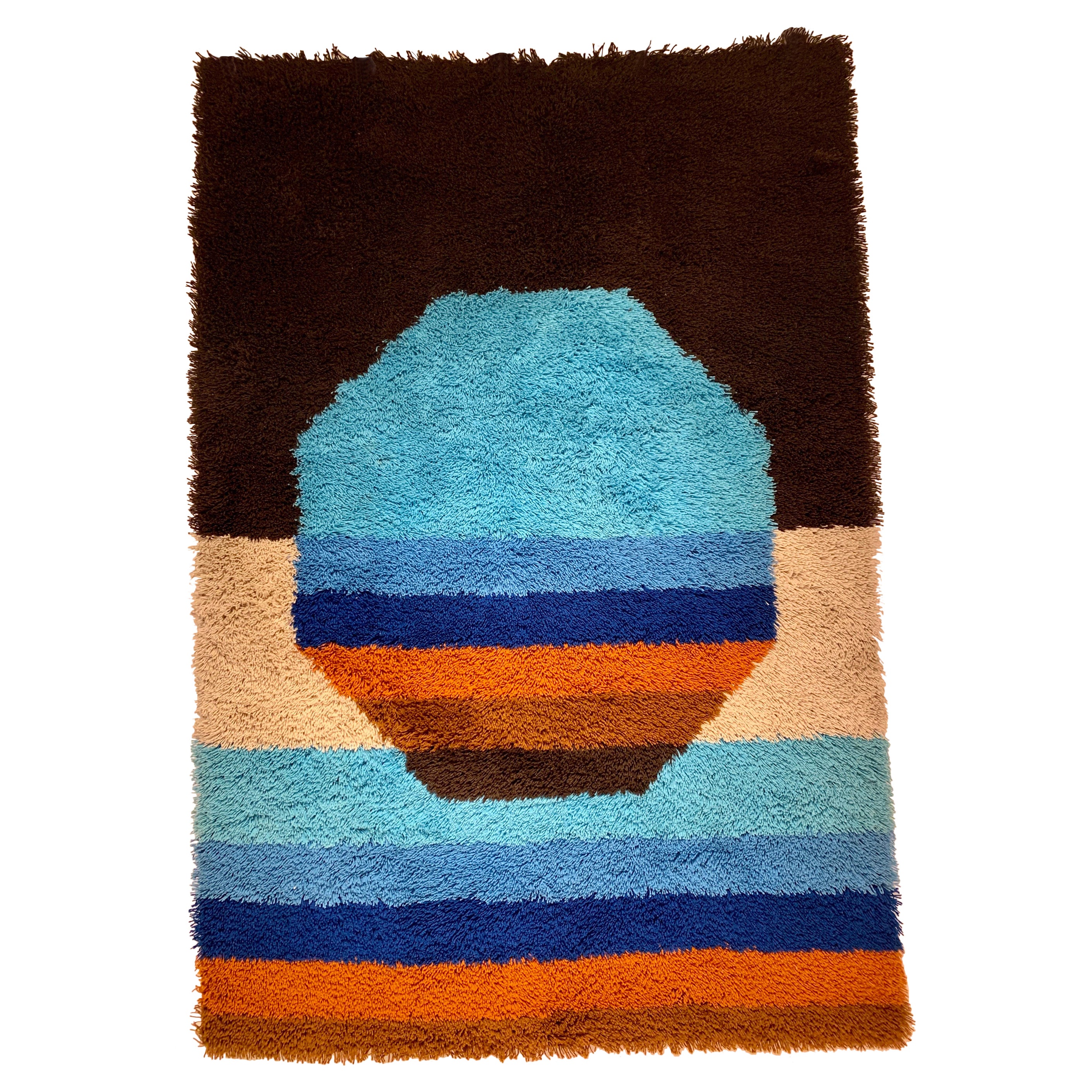 Colourful Desso-Teppich, 1970er Jahre im Angebot