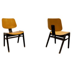 Vintage Plywood Chairs, 1970s