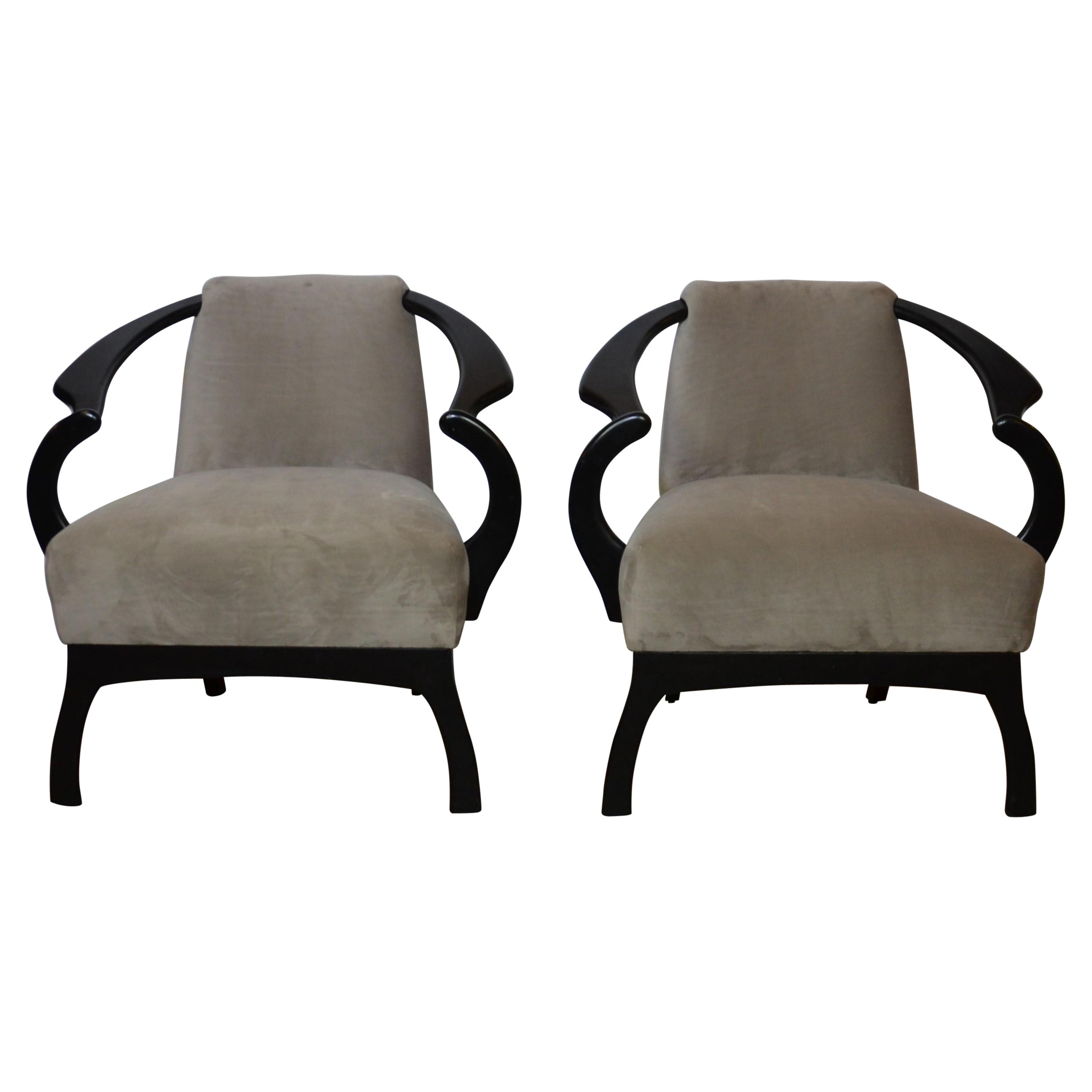 Pair of Modern Chairs S/2