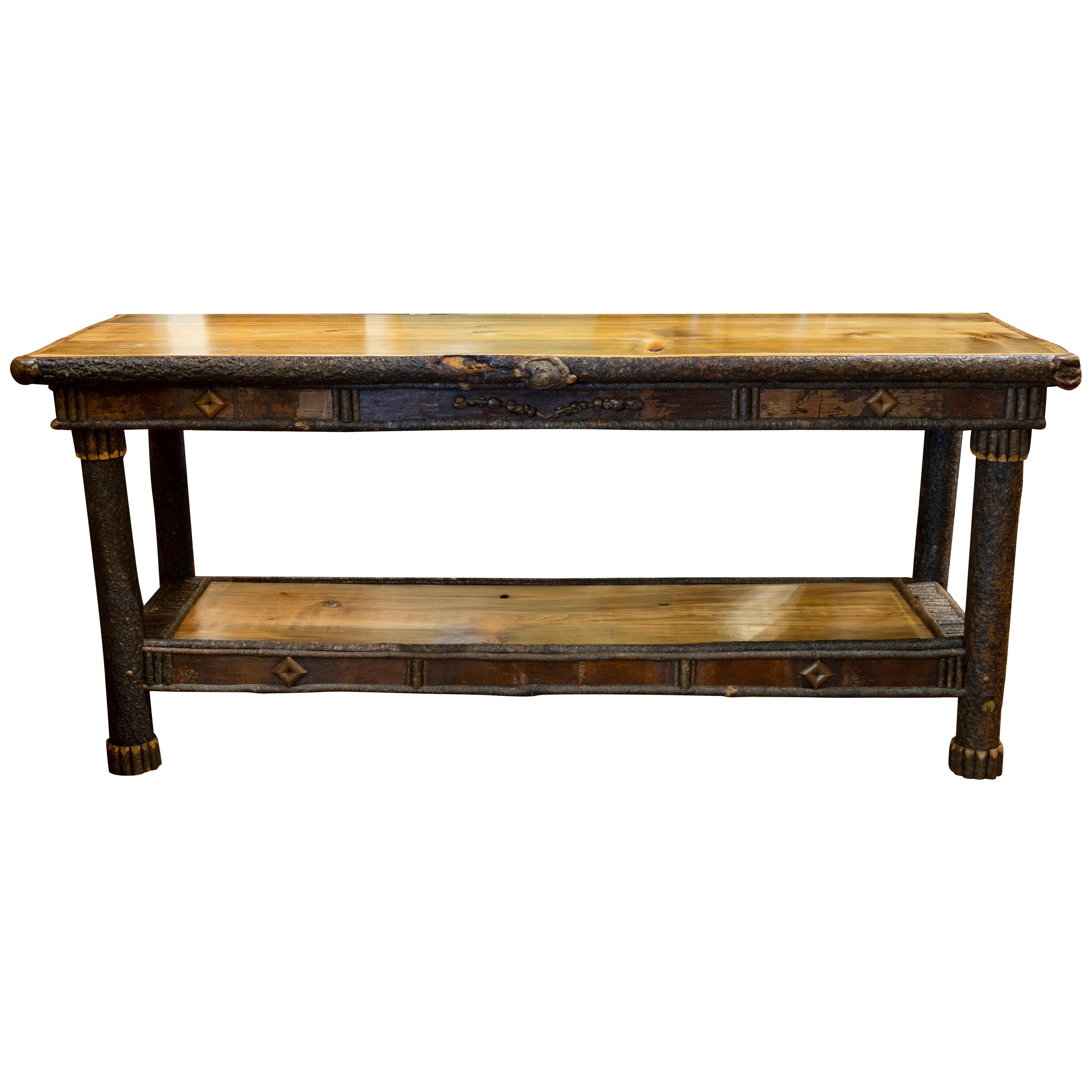 Cisco's Adirondack Hall Table For Sale