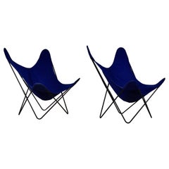 Chairs Butterfly a by Jorge Ferrari-Hardoy for Knoll Inc Set 2