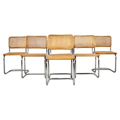 Vintage Dinning Style Chairs B32 by Marcel Breuer Set 6