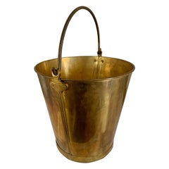 Solid Brass Pale Bucket with Handle