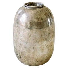 D.i.M. Patinated Silver-Plated Vase, c. 1930