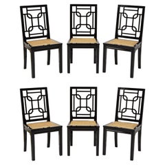 Hollywood Regency Dining Room Chairs