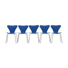 Set of Five Butterfly Chairs by Arne Jacobsen for Fritz Hansen, Denmark, 1979