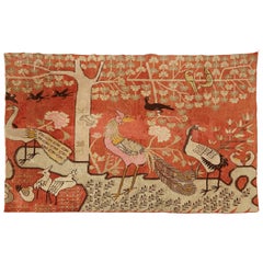Antique Chinese Khotan Carpet, circa 1920s