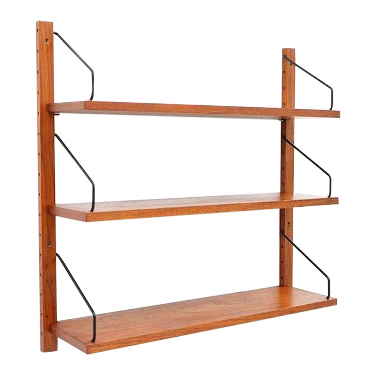 Poul Cadovius Teak Shelf, Denmark, 1960s