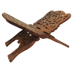 Indian Hand Carved Book Display or Stand