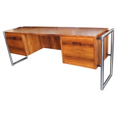 Rosewood Modern Desk by Scandiline of San Pedro, California