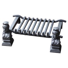 French Napoleon III Fire Grate, Fireplace Grate