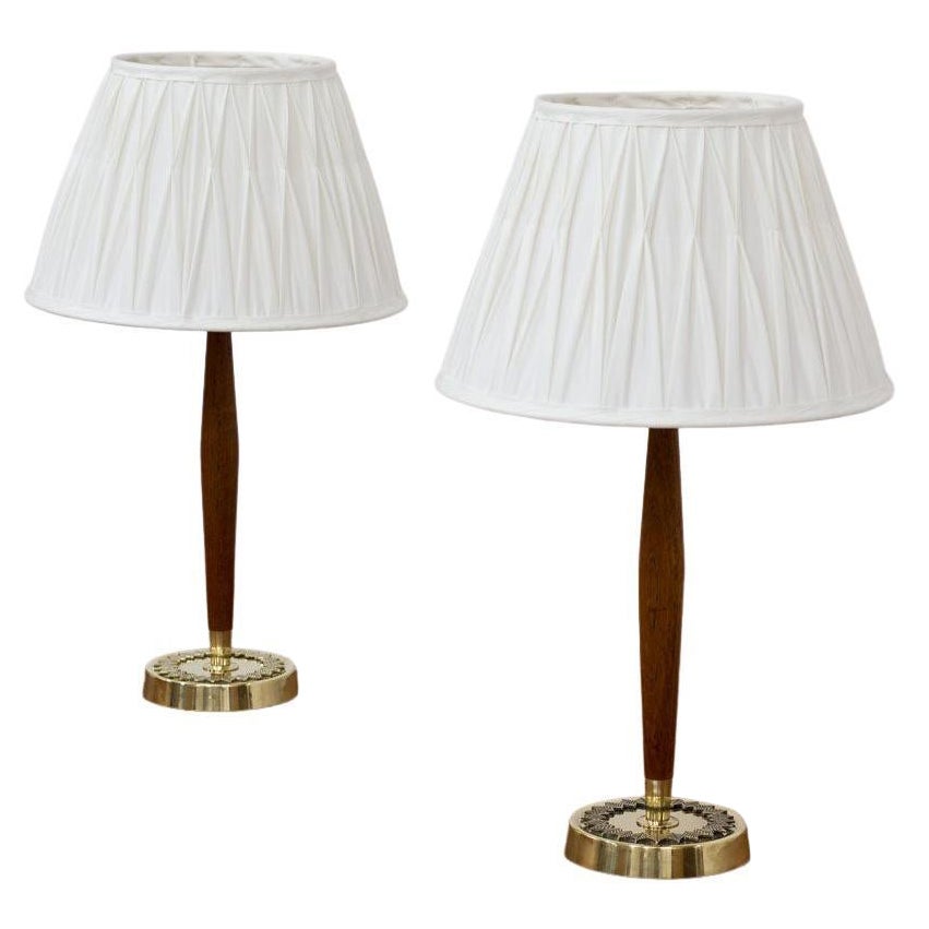 Swedish Table Lamps by Hans Bergström for ASEA, 1950s