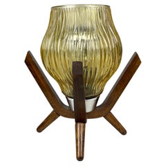 Vintage Table Lamp by Dřevo Humpolec, 1970's