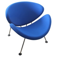 Artifort Orange Slice Blue Junior Chair by Pierre Paulin