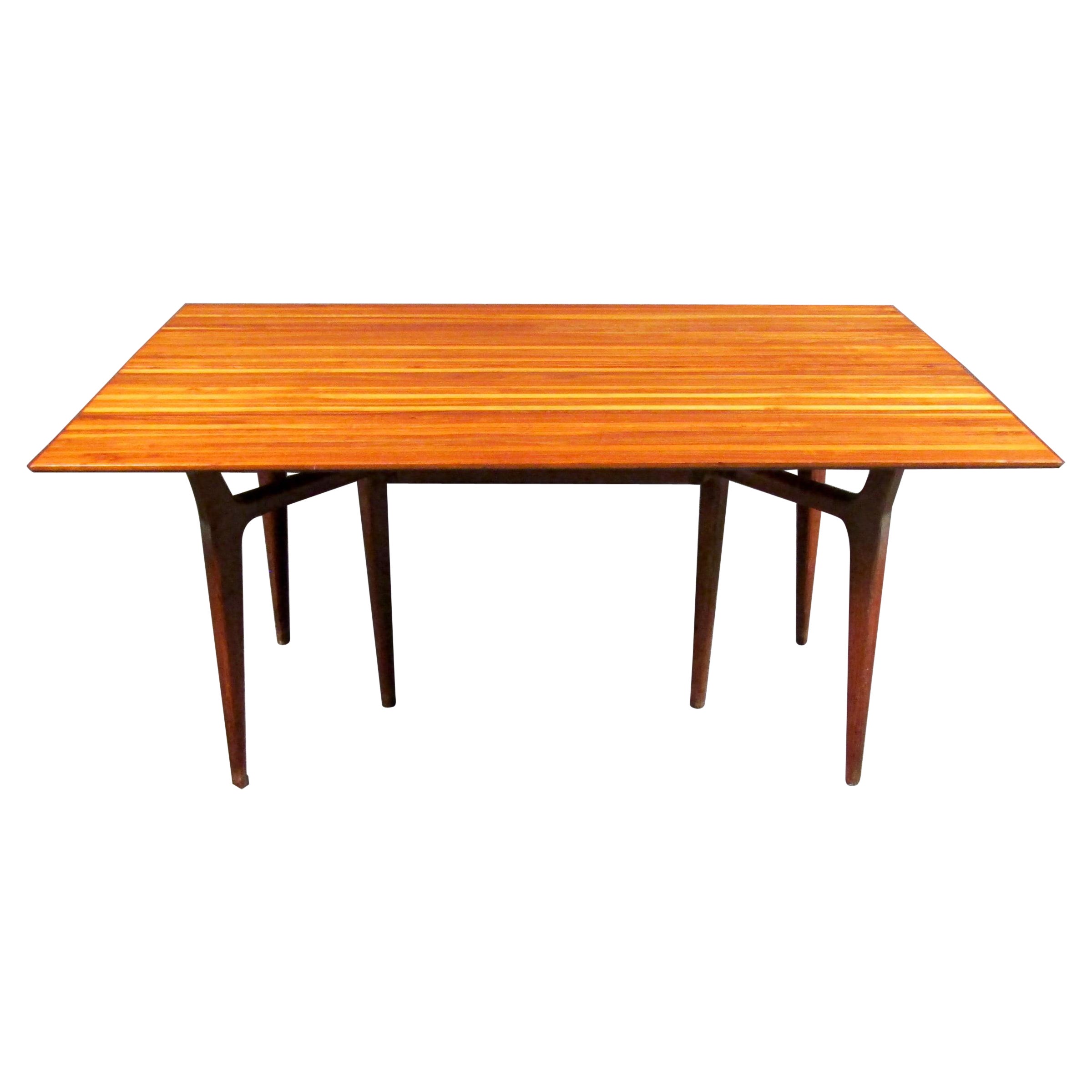 Vintage Fold Out Dining Table by Heritage Henredon