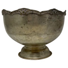 Antique Hotel Silver Champagne Bowl