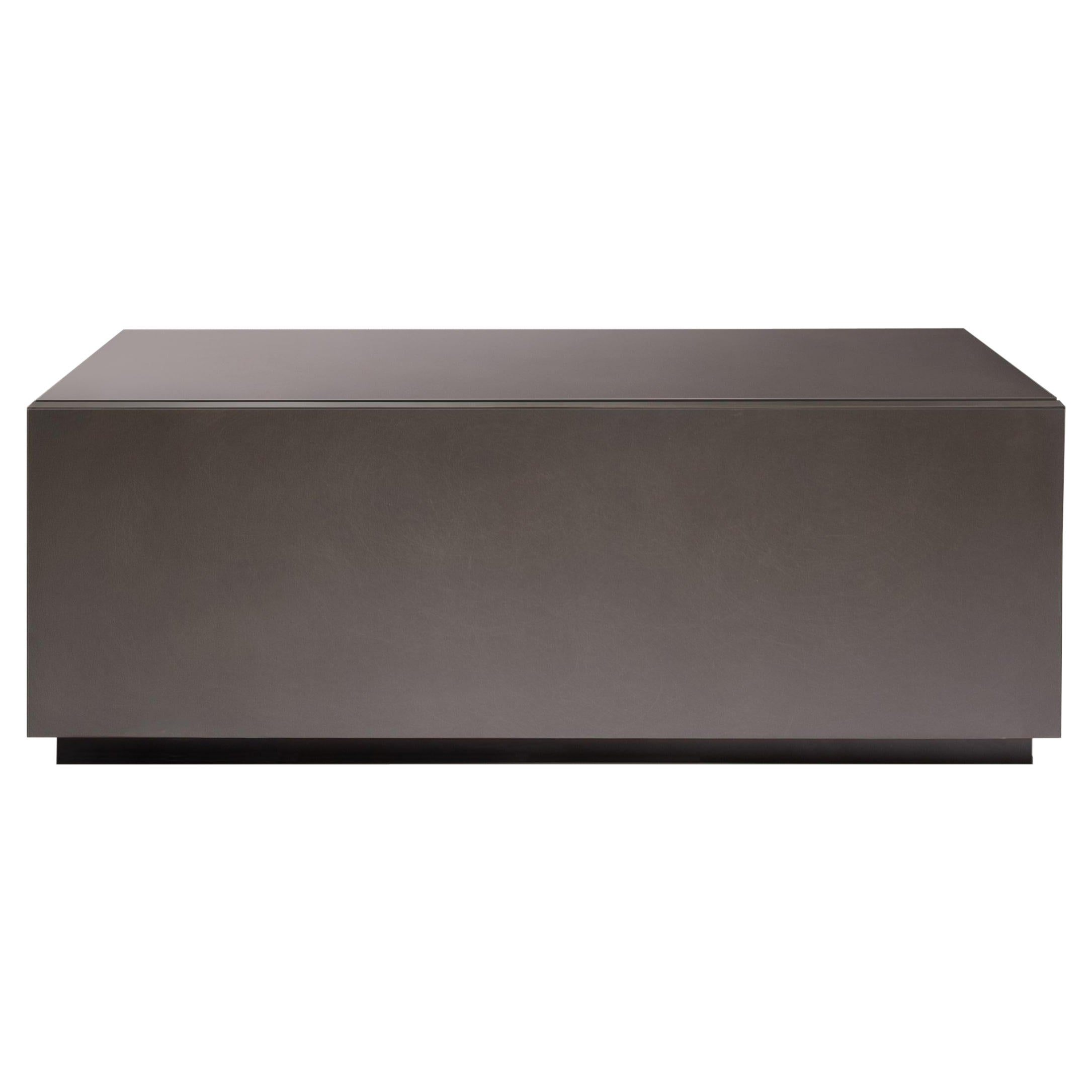 DeCastelli Small Tako Cabinet in DeLabré B E5 Stainless Steel by Filippo Pisan For Sale