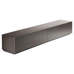 DeCastelli Large Tako Cabinet in DeLabré B E5 Stainless Steel by Filippo Pisan