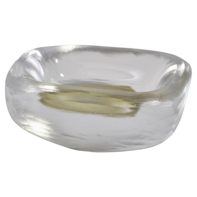 Textured Glass Bowl For Sale at 1stDibs