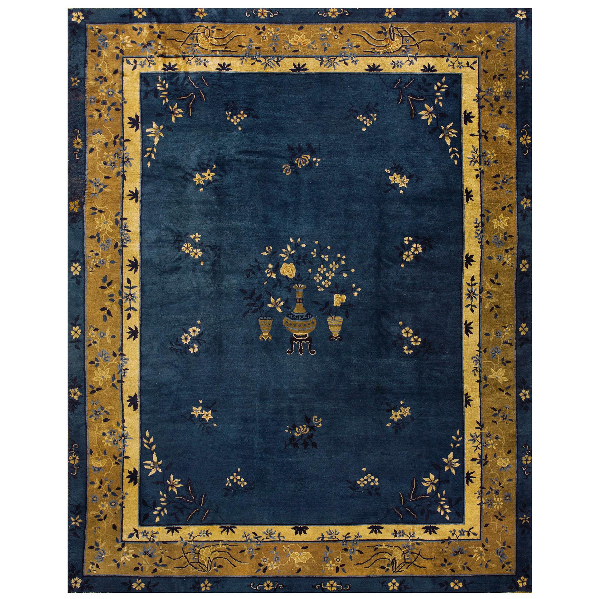 Early 20th Century Chinese Peking Carpet For Sale