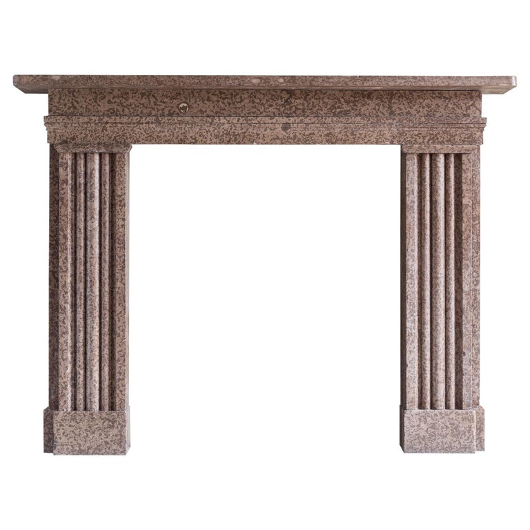 IV Derbyshire Limestone Fireplace For Sale at 1stDibs