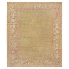 Antiker persischer Sultanabad-Teppich aus Persien.  4,1 m x 4,9 m