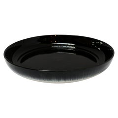 Ann Demeulemeester for Serax Dé X-Large High Plate / Bowl in off White / Black