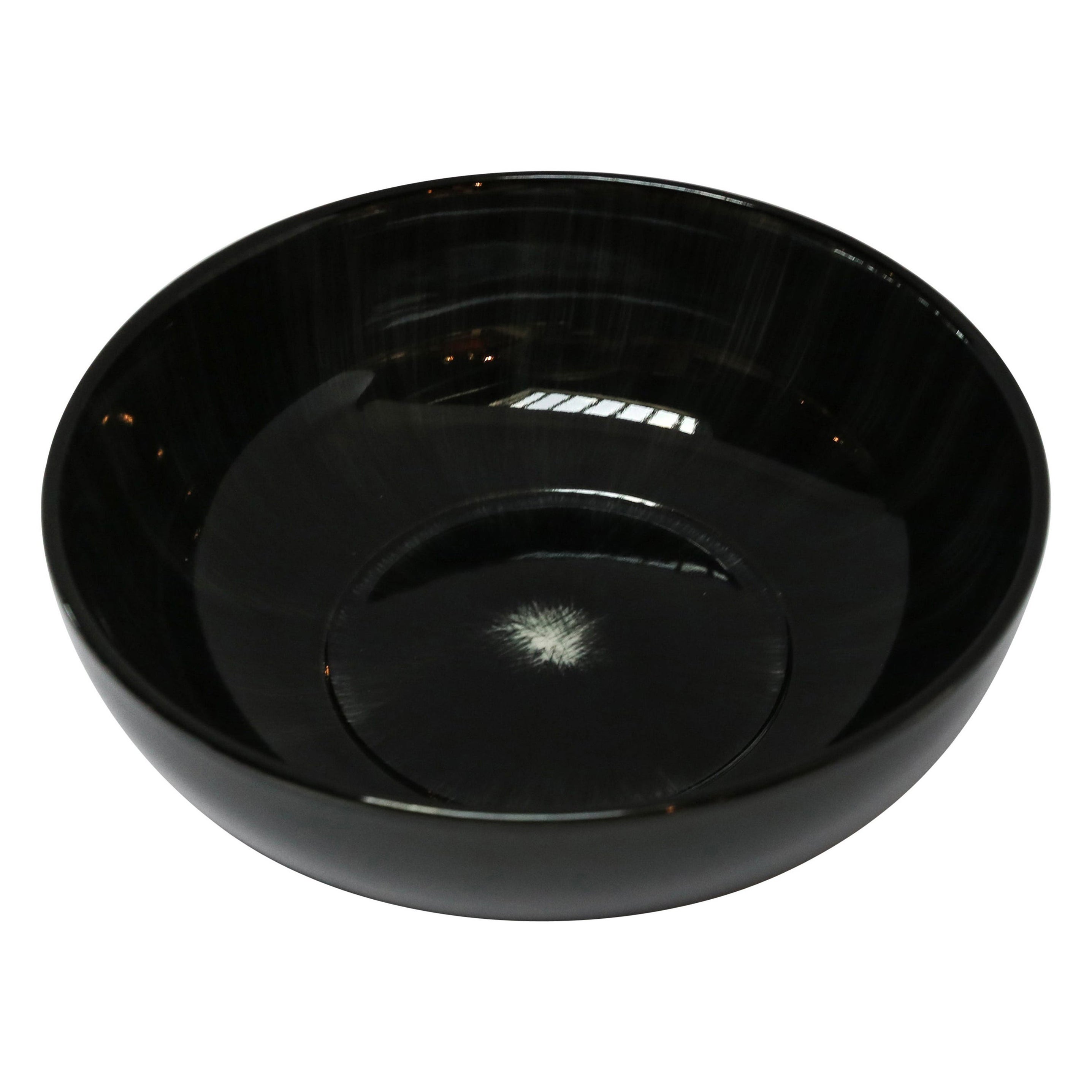 Ann Demeulemeester for Serax Dé X-Small High Plate / Bowl in Black / off White