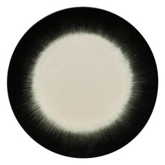 Ann Demeulemeester for Serax Dé Dinner Plate in off White / Black