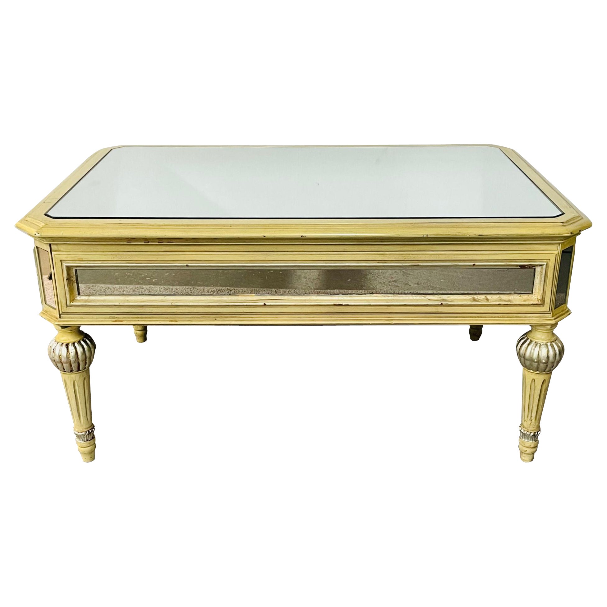 French Louis XVI Style Coffee Table at 1stDibs