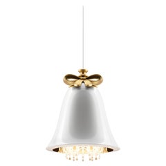 White Mabelle Chandelier, Designed by Marcel Wanders Studio, Made in Italy