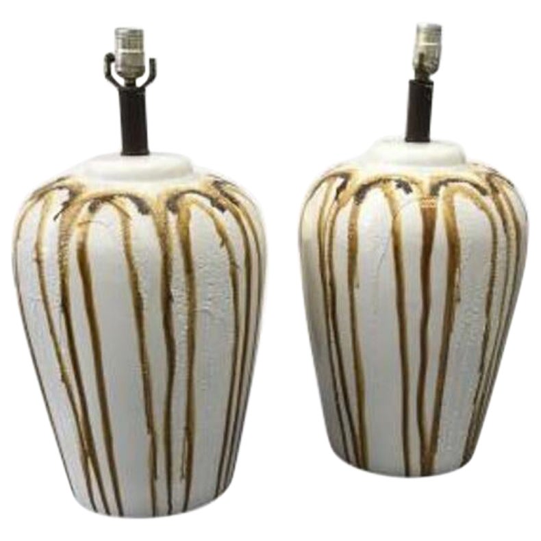 Pair of Lamps, 1970s For Sale