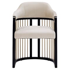 Chaise de salle à manger GRACE Urban en velours