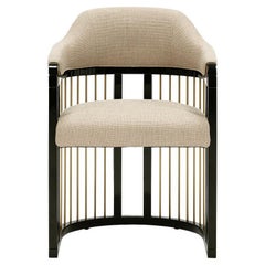 GRACE Urban dining chair in Textured Boho fabric