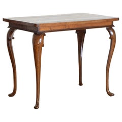 Italian, Lucca, Walnut, Burl Walnut, & Mixed Veneers Center Table, Mid 18th Cen.