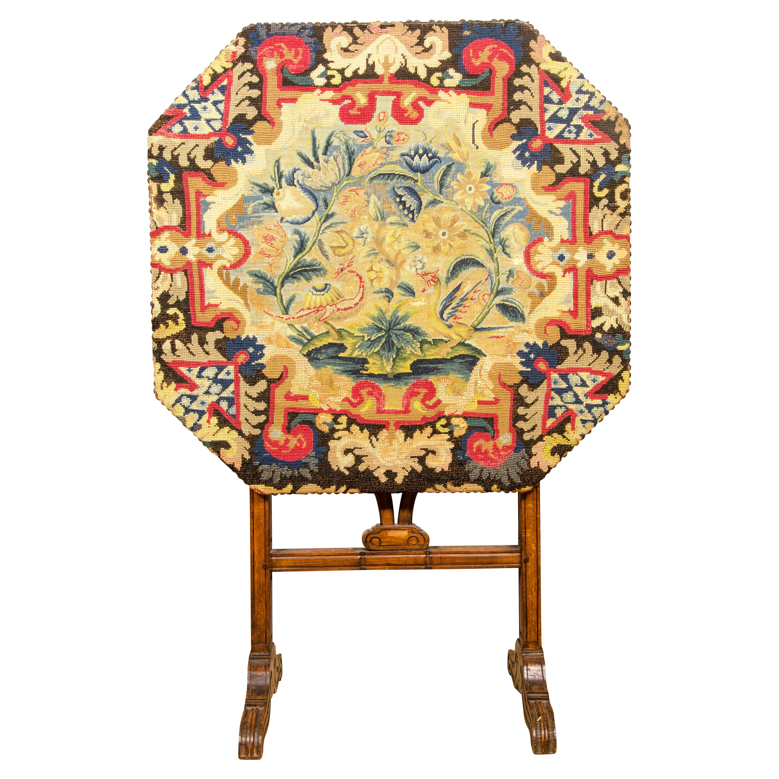 Antique TiltTop Table, Victorian Walnut Breakfast Table, Scotland 1880