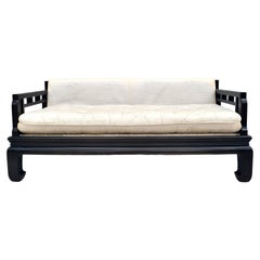 Ming Style Loveseat in the Manner of Michael Taylor for Baker