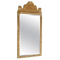 Anne Antique Silver Rectangle Wall Mirror, 43x55