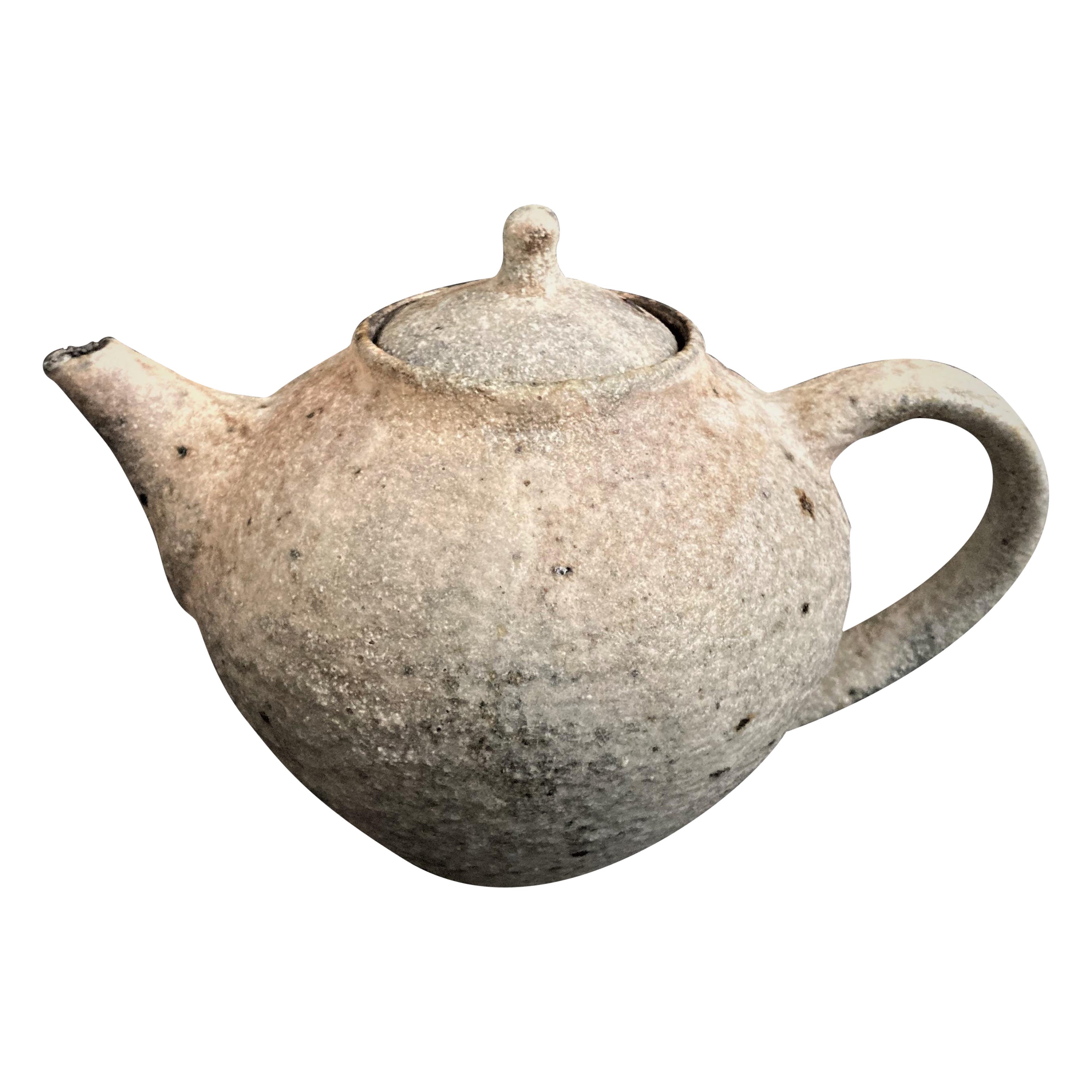 White Tea Pot by Toru Hatta