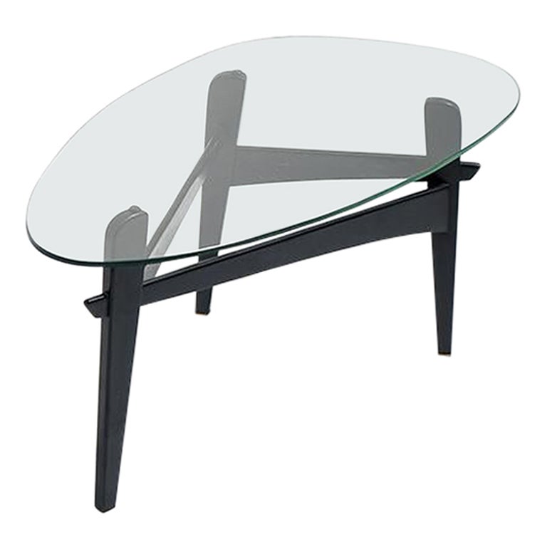 Mid-Century Emiel Veranneman Osaka Coffee Table, 1955 For Sale