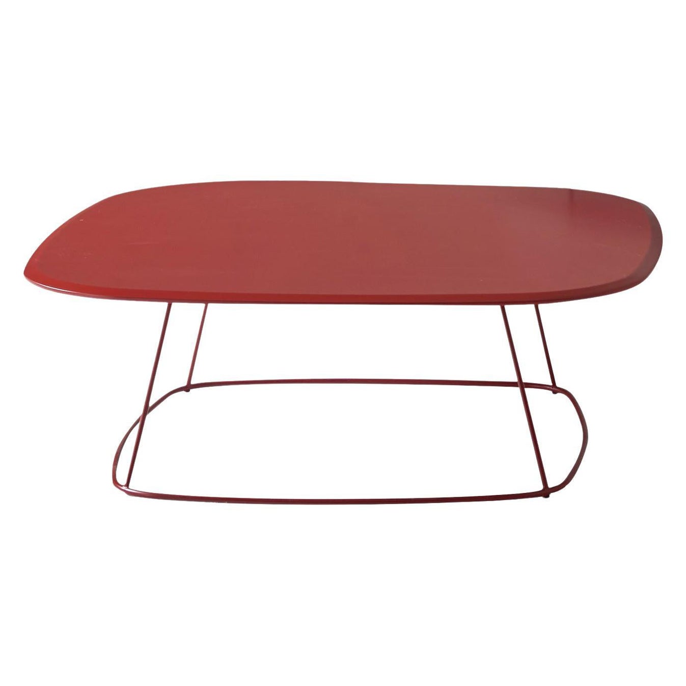 Freestyle Red Coffee Table by Angeletti Ruzza