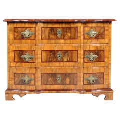 Small Baroque, Louis XV Chest of Drawers, Walnut, Germany, circa 1750